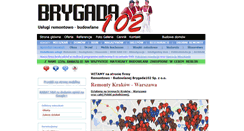 Desktop Screenshot of brygada102.pl